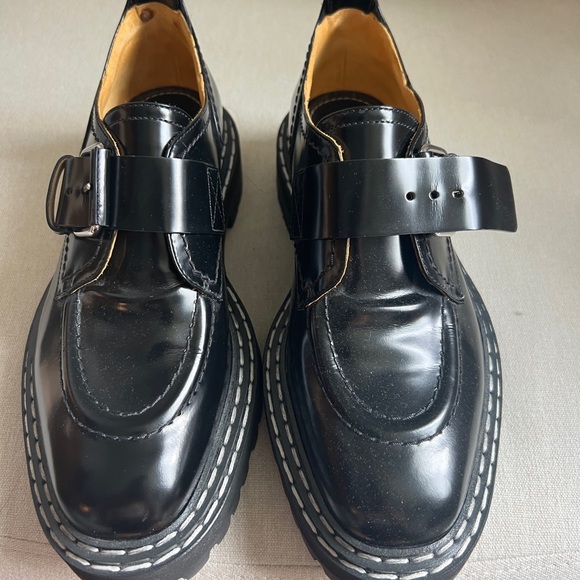 Proenza Schouler Lug Sole Buckle Oxfords - Picture 6 of 17